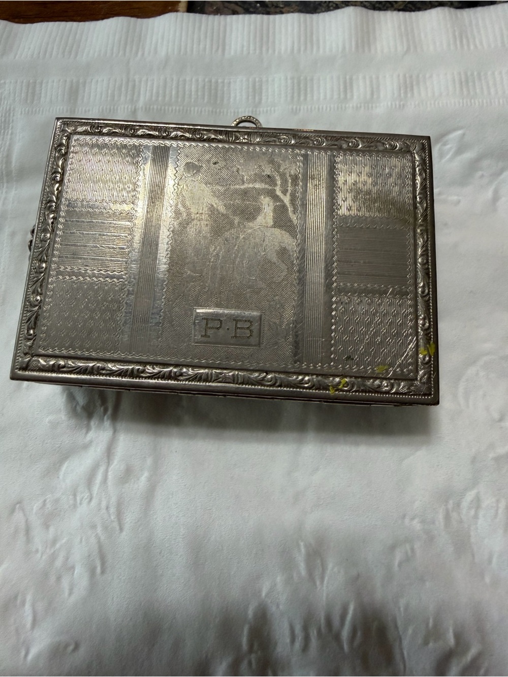 Edwardian-era personal vanity case, evening purse.